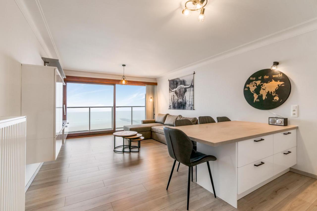 Fully Sea-View Studio 4P At The Warande Dunes Middelkerke Bagian luar foto